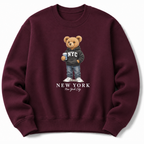 New York Teddy  Sweatshirt