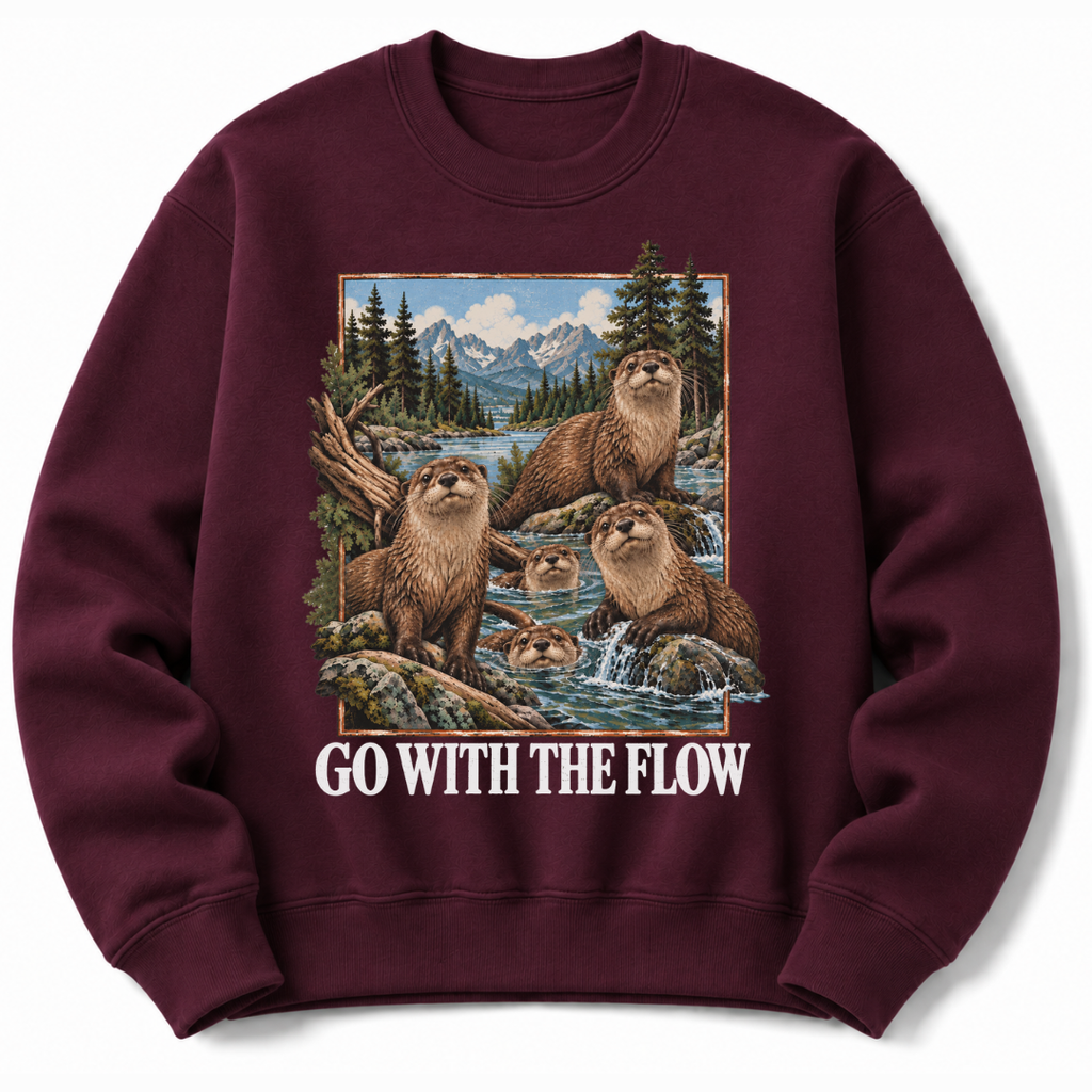 Go with the Flow  Sweatshirt