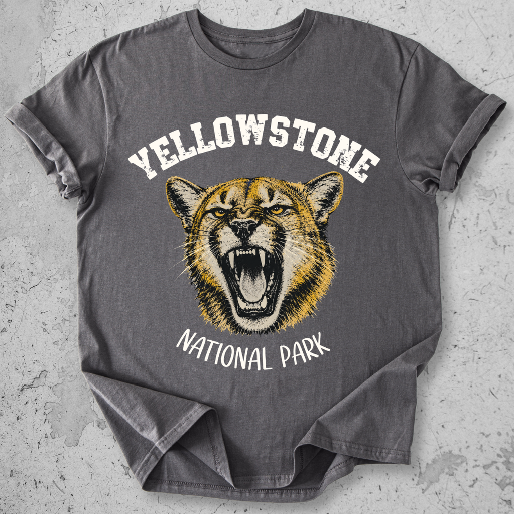 Yellowstone Mountain Lion  T-Shirt