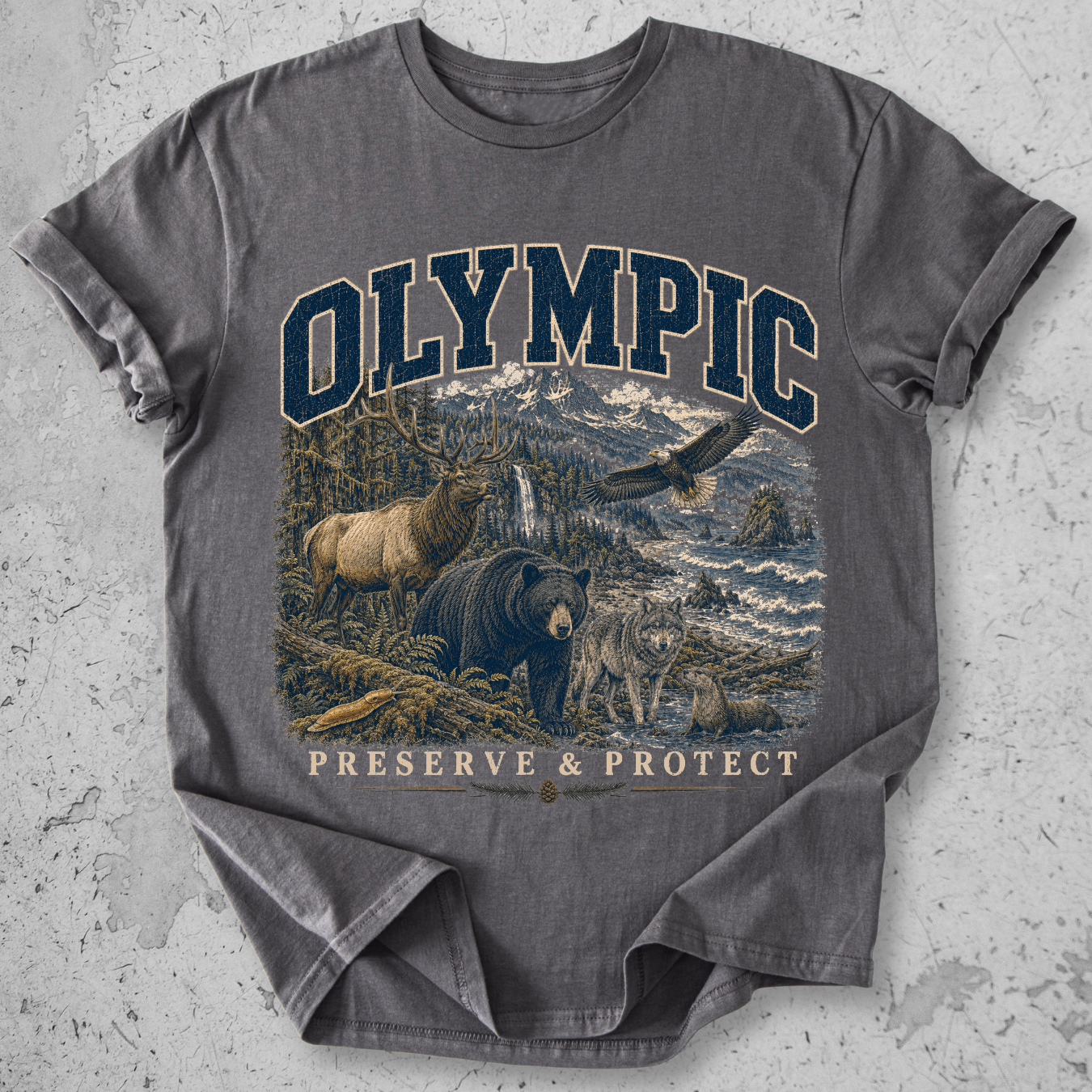 Olympic  Preserve & Protect  T-Shirt