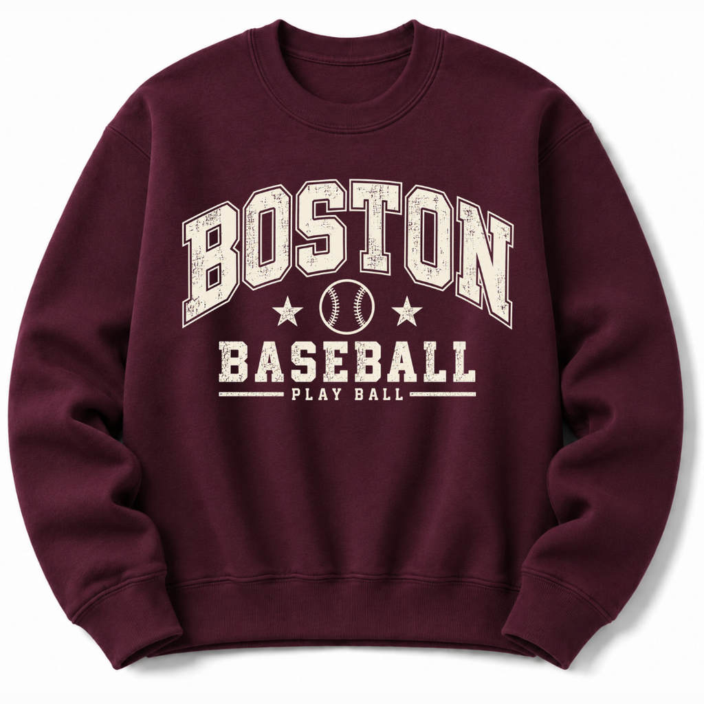 Boston Baseball Sweatshirt