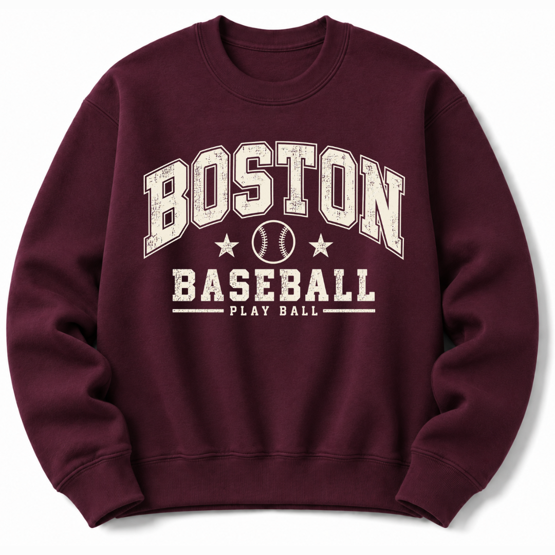 Boston Baseball Sweatshirt