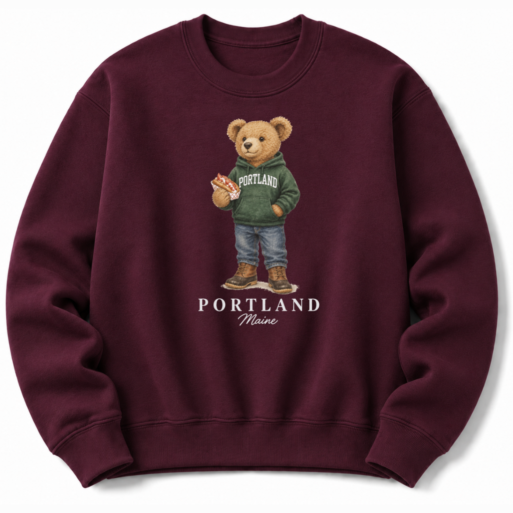 Portland Teddy  Sweatshirt
