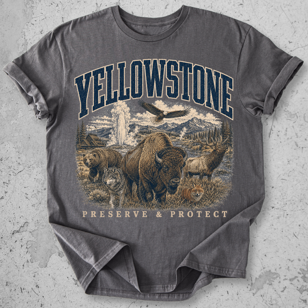 Yellowstone  Preserve & Protect  T-Shirt