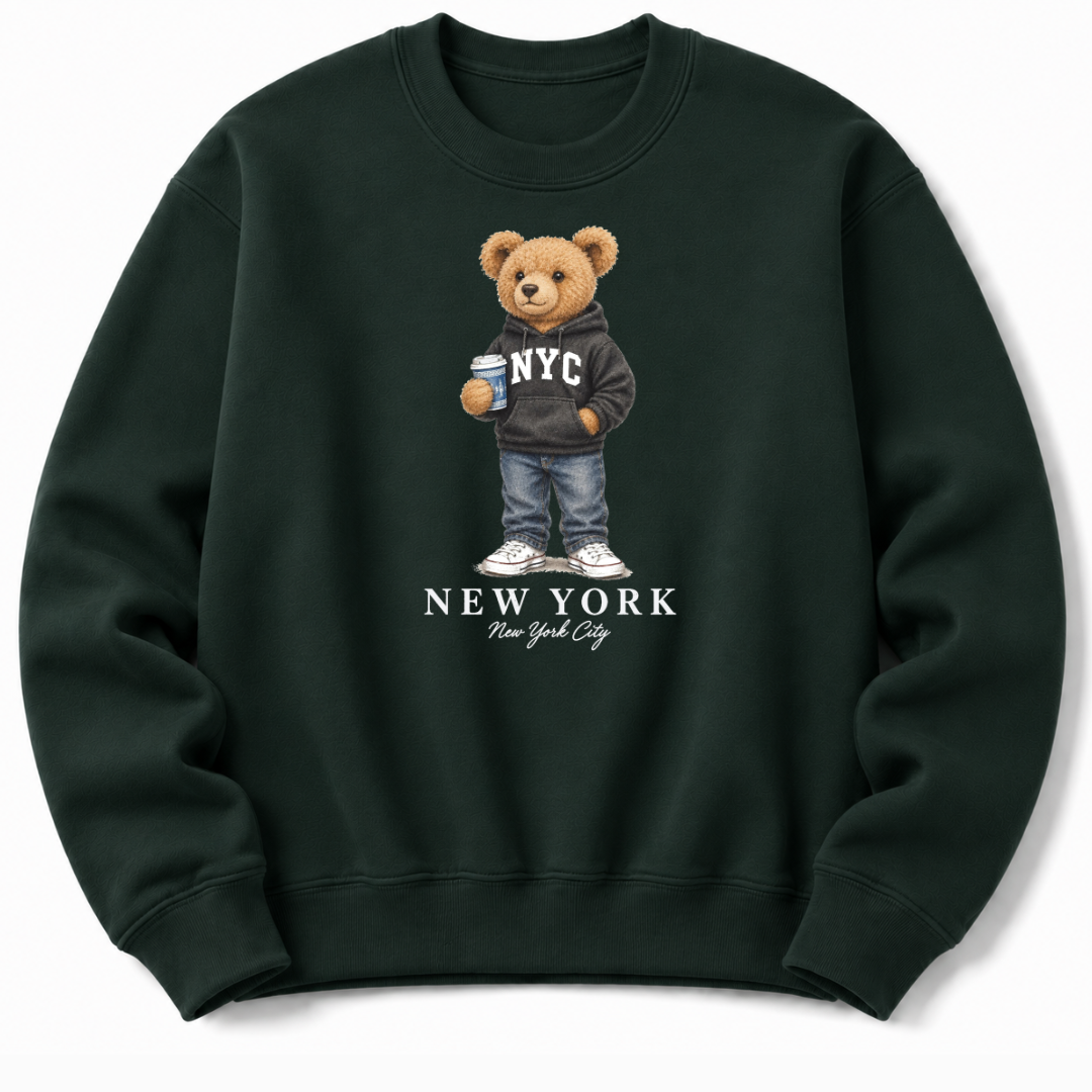 New York Teddy  Sweatshirt