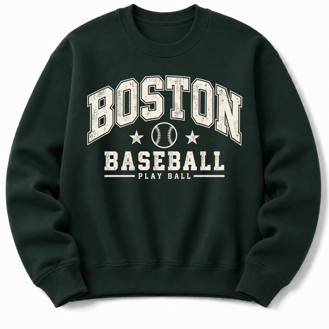 Boston Baseball Sweatshirt
