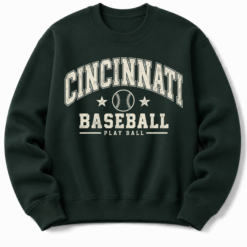 Cincinnati  Baseball Sweatshirt