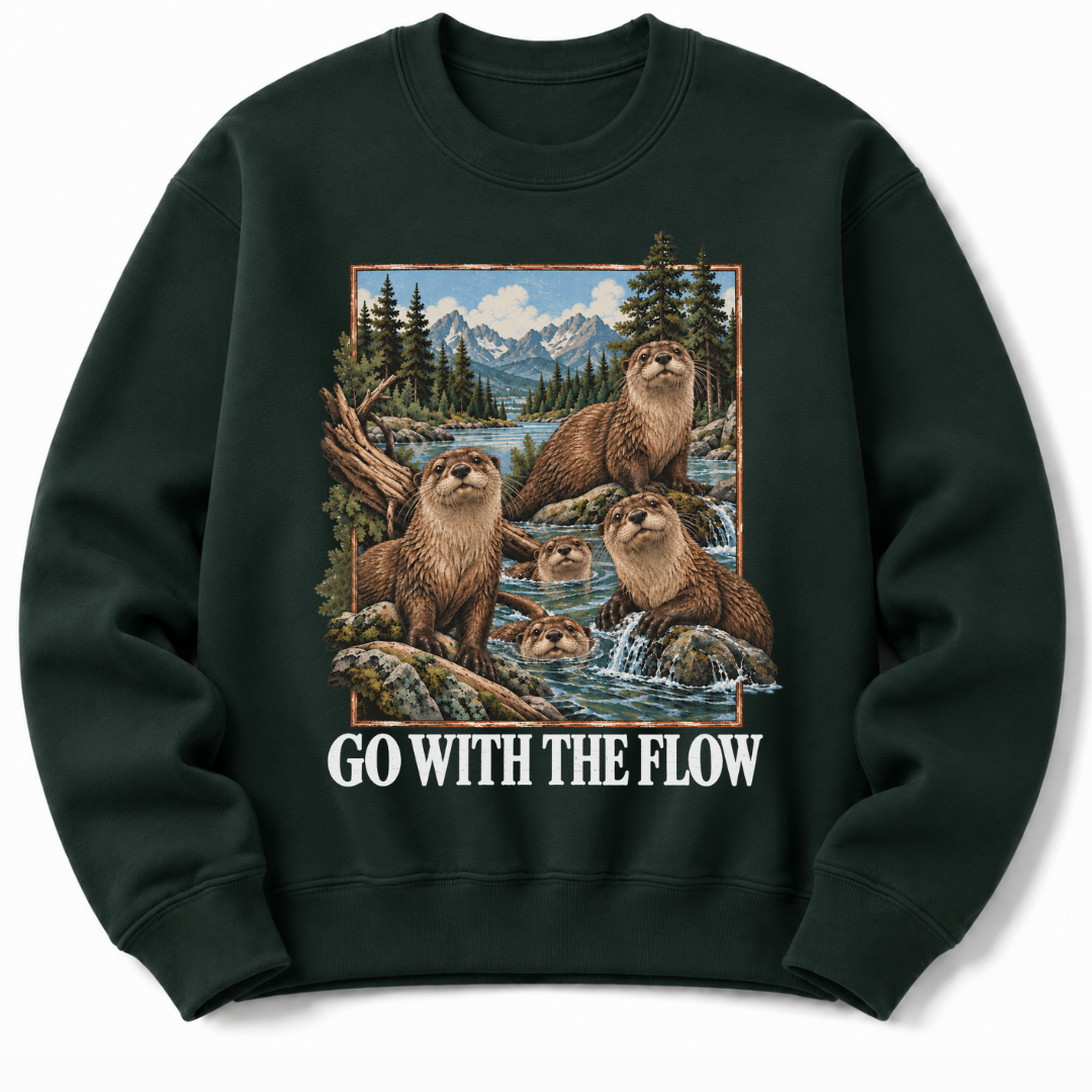 Go with the Flow  Sweatshirt