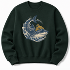 Shark Beanie  Sweatshirt