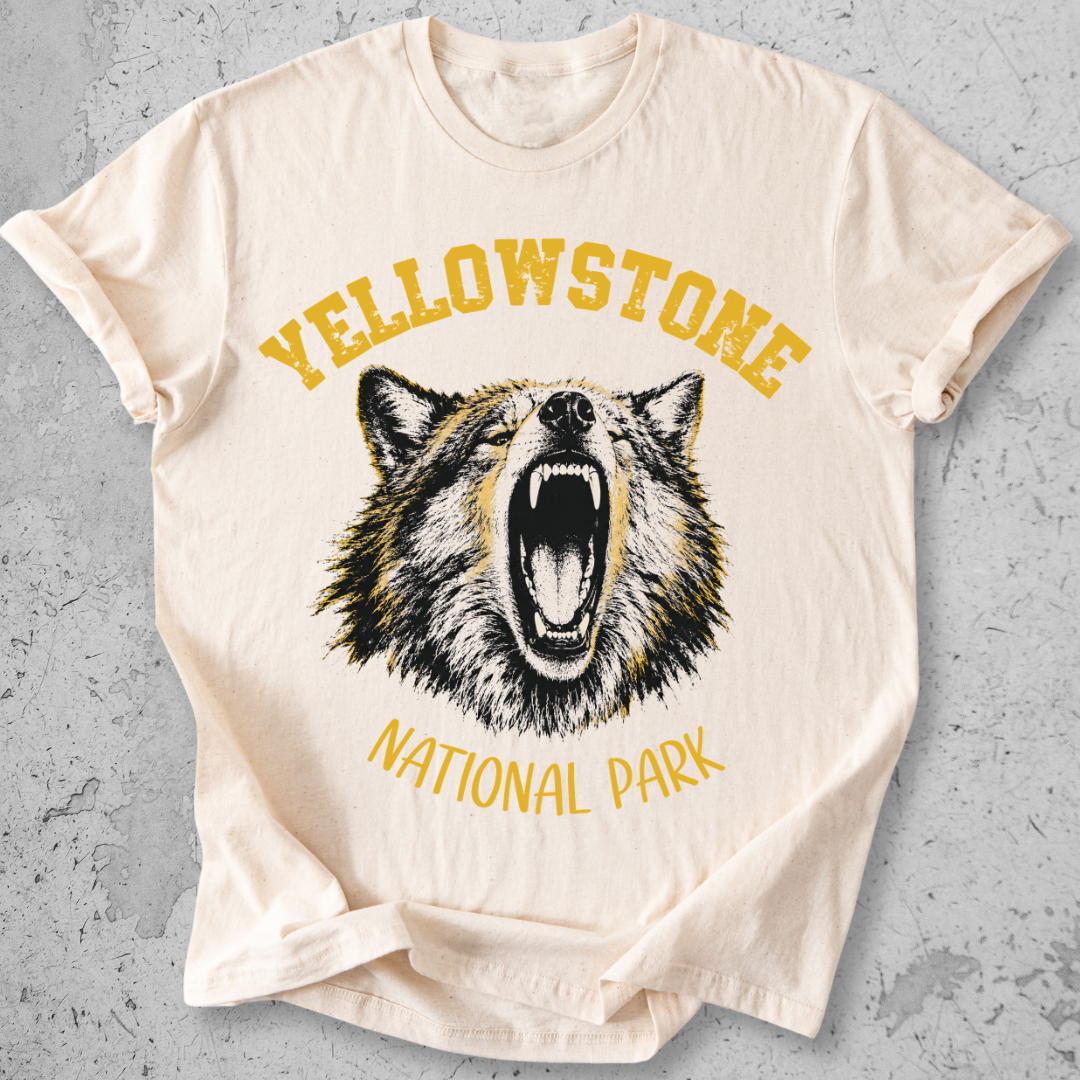 Yellowstone Wolf  T-Shirt