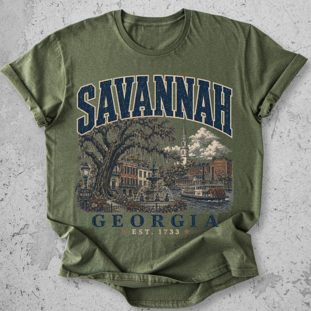 Savannah Cityscape T-Shirt