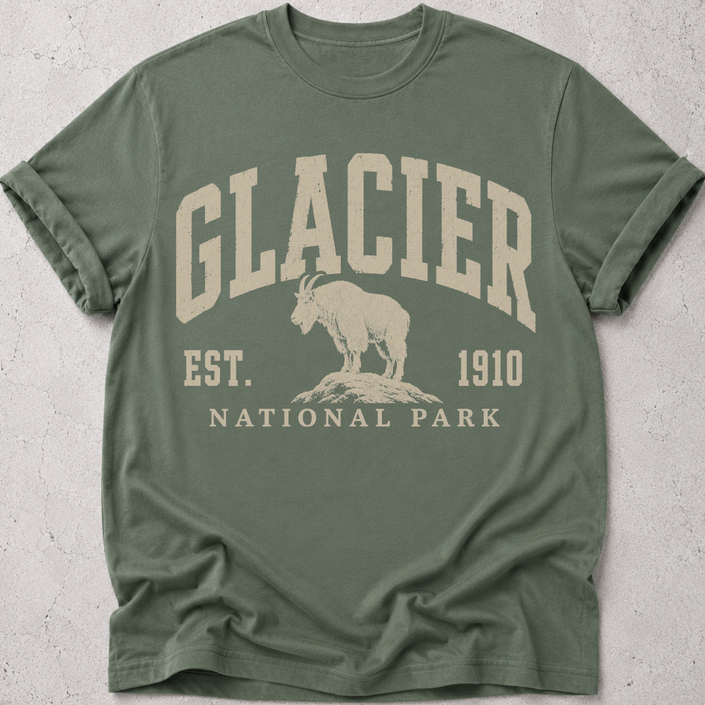 Glacier Collegiate T-Shirt