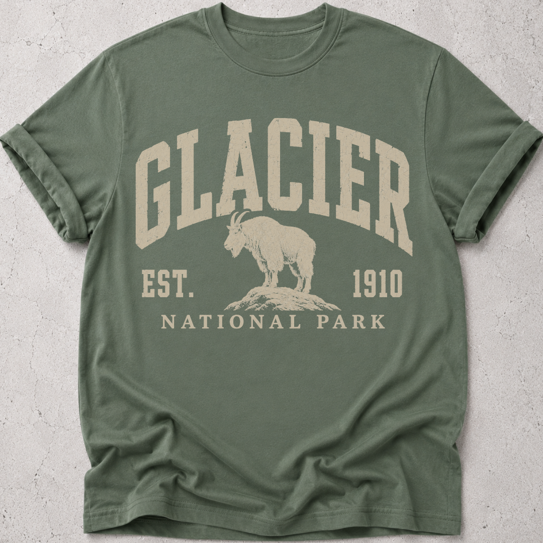 Glacier Collegiate T-Shirt