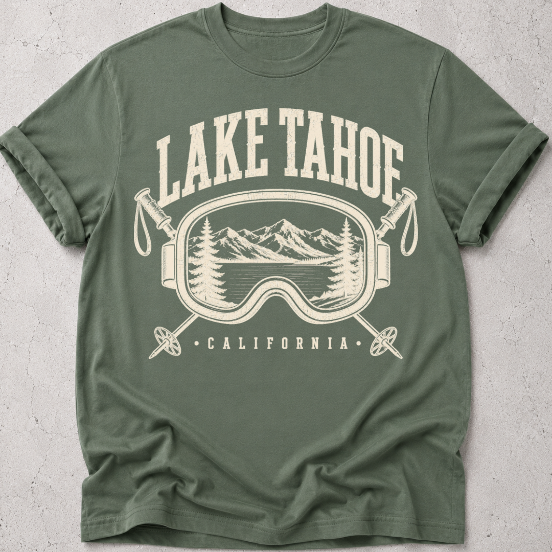 Lake Tahoe Ski T-Shirt