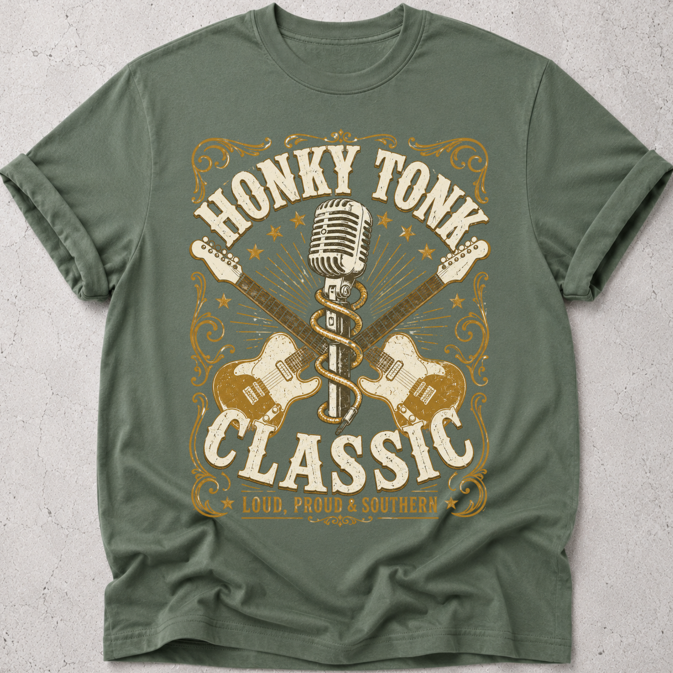 Honky Tonk Music   T-Shirt