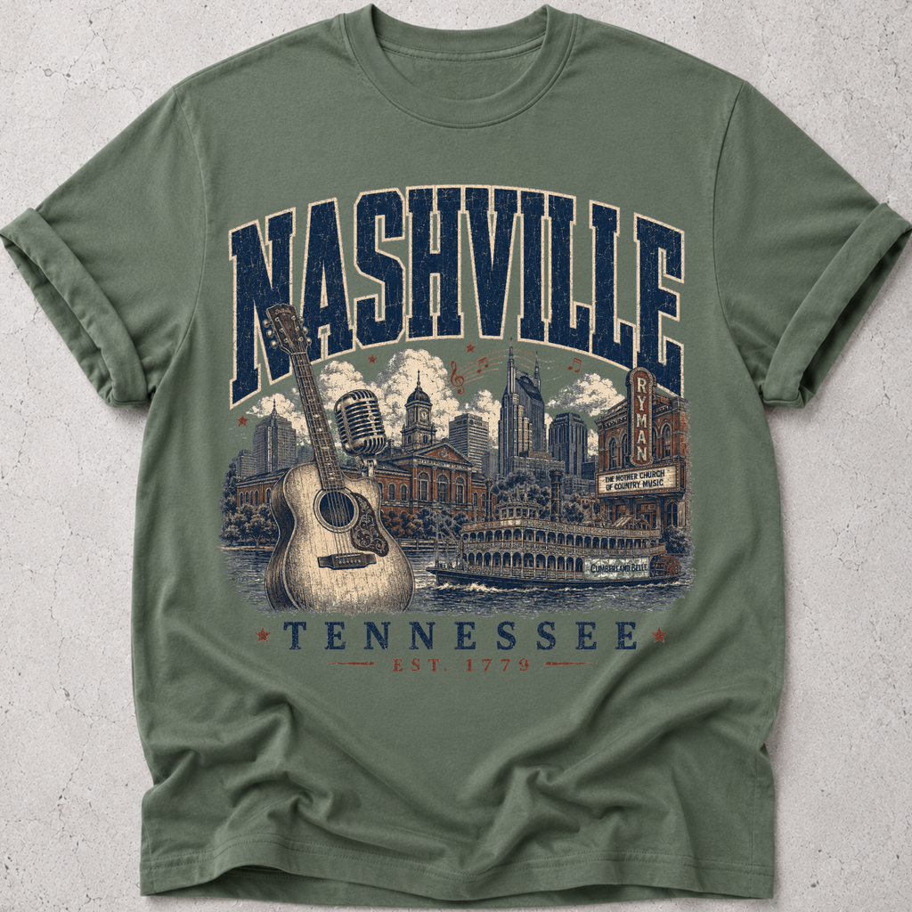 Nashville Cityscape  T-Shirt