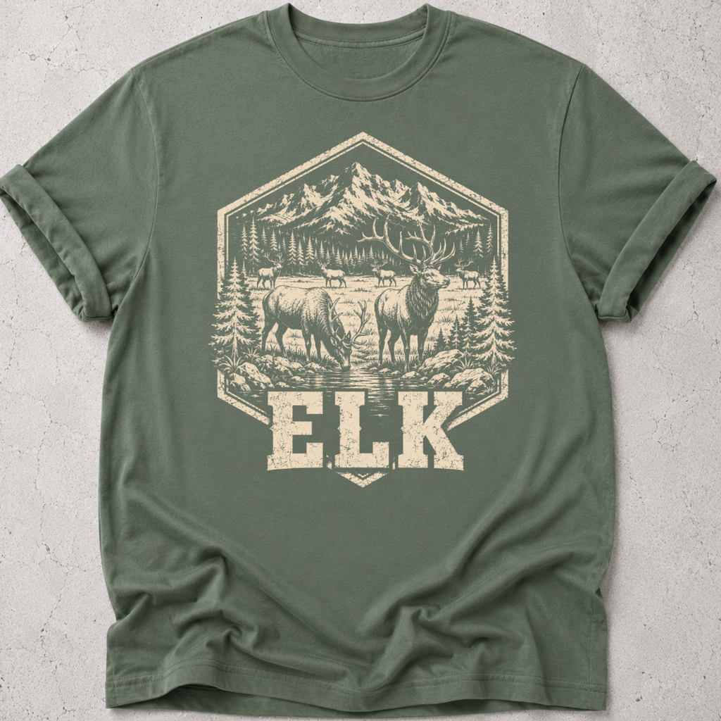 Elk Medallion T-Shirt