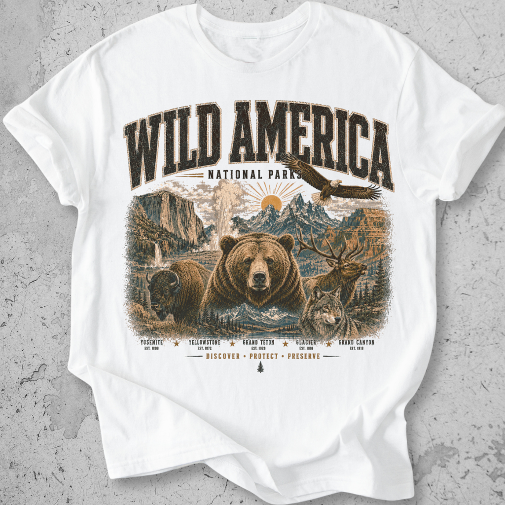 Wild America National Parks T-Shirt