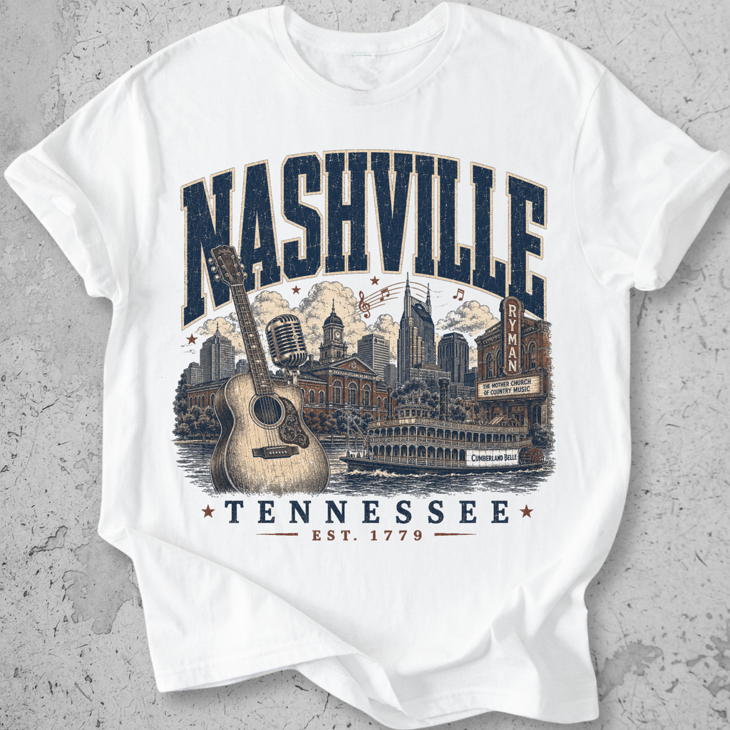 Nashville Cityscape  T-Shirt