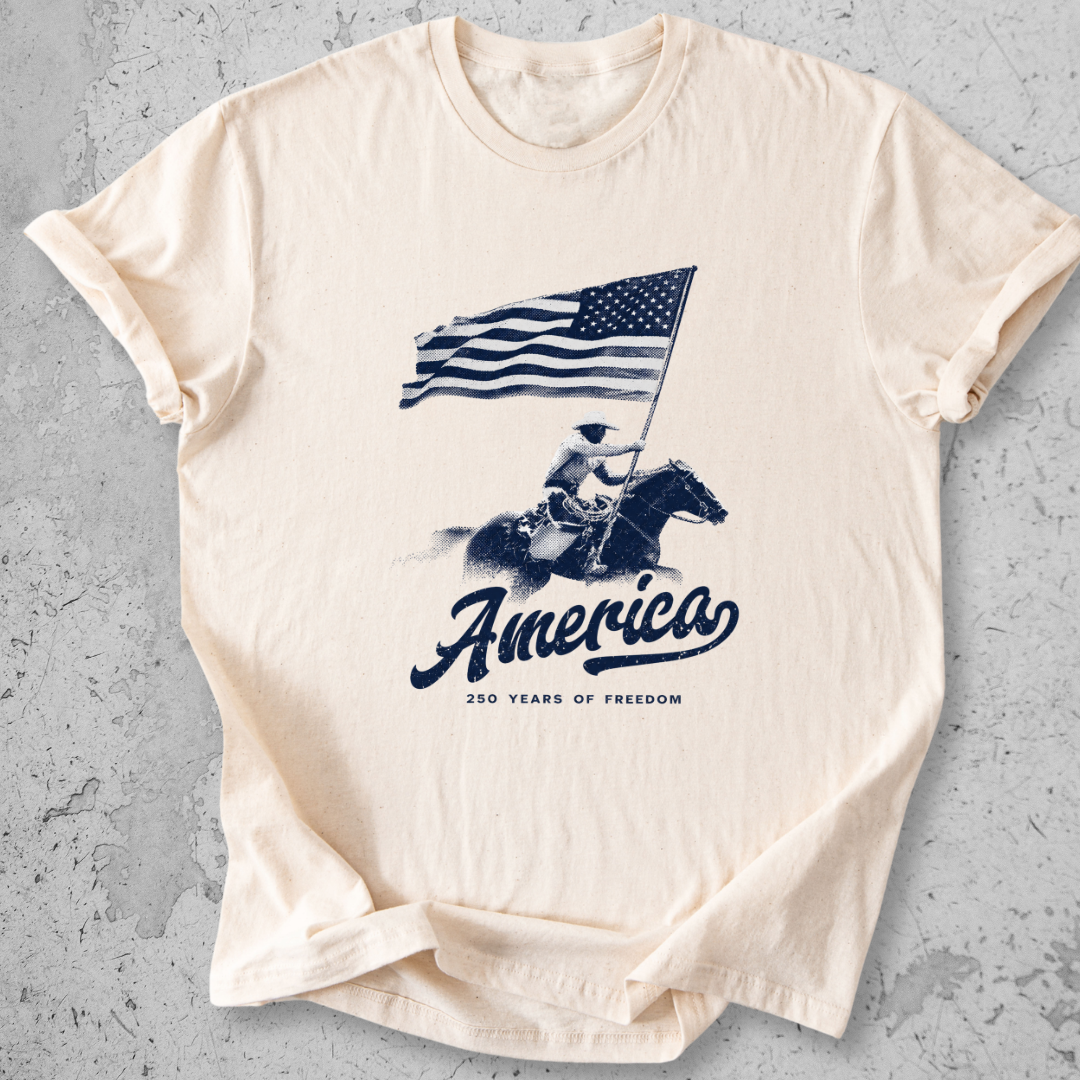 Patriotic Cowboy T-Shirt