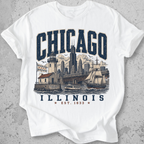 Chicago Cityscape  T-Shirt