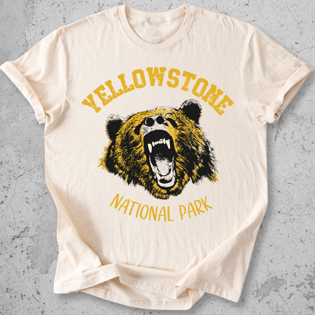 Yellowstone Black Bear  T-Shirt