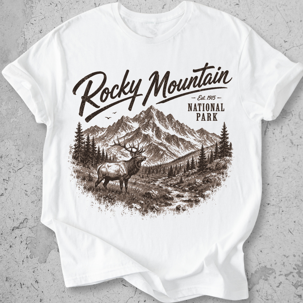 Rocky Mountain  Vintage  T-Shirt