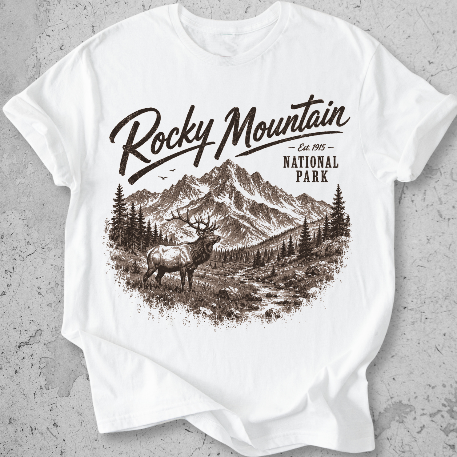 Rocky Mountain  Vintage  T-Shirt