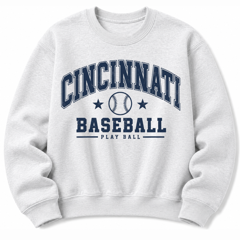 Cincinnati  Baseball Sweatshirt