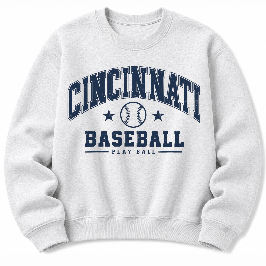 Cincinnati  Baseball Sweatshirt