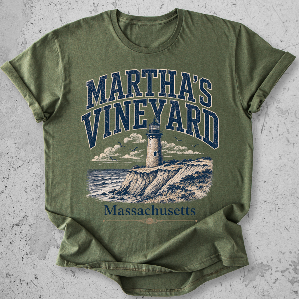Marthas Vineyard Mass.  T-Shirt