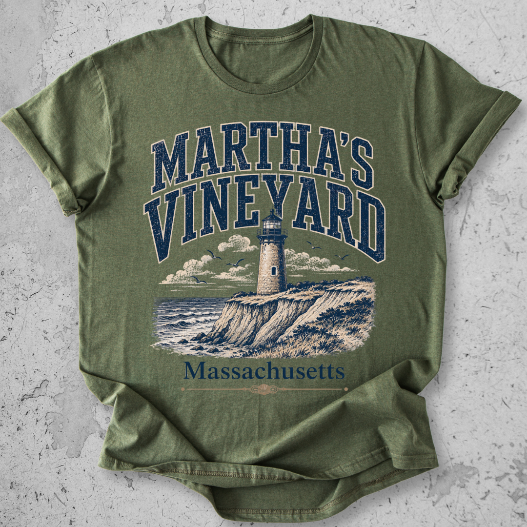 Marthas Vineyard Mass.  T-Shirt