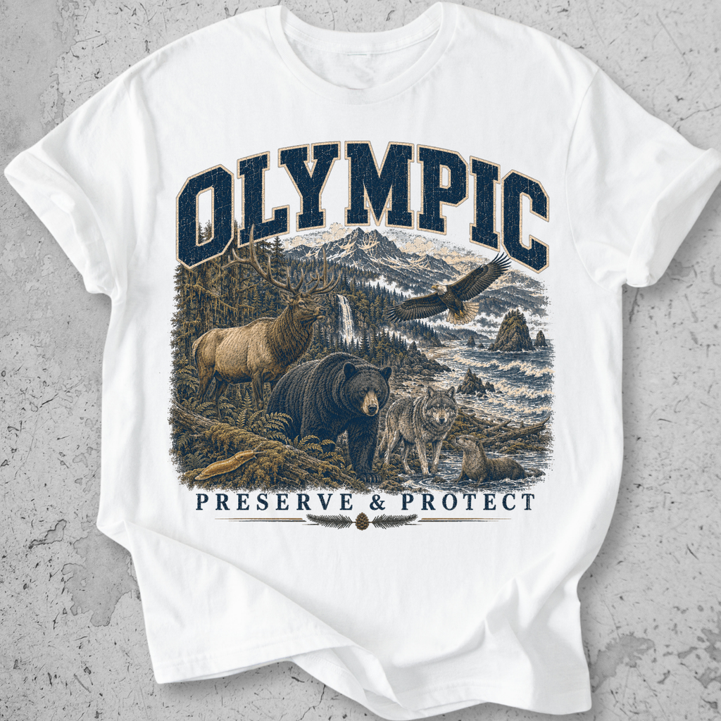 Olympic  Preserve & Protect  T-Shirt