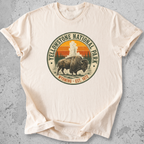 Yellowstone Medallion Bison T-Shirt