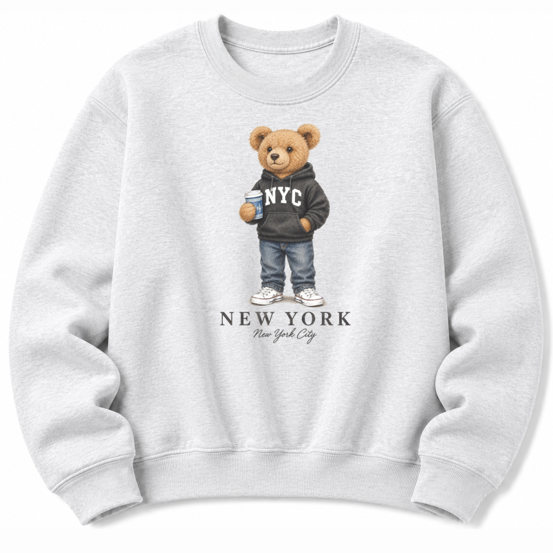 New York Teddy  Sweatshirt