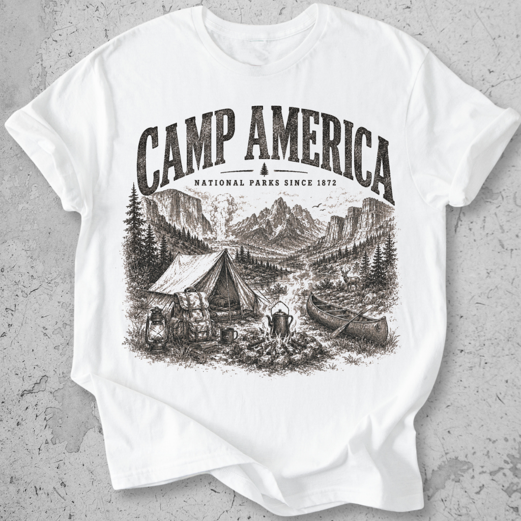 Camp America National Parks T-Shirt