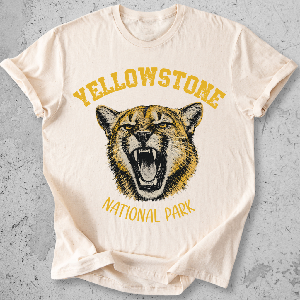 Yellowstone Mountain Lion  T-Shirt