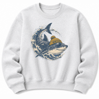 Shark Beanie  Sweatshirt