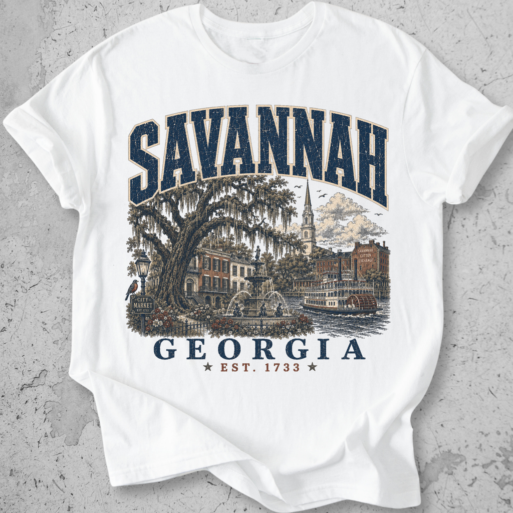 Savannah Cityscape T-Shirt