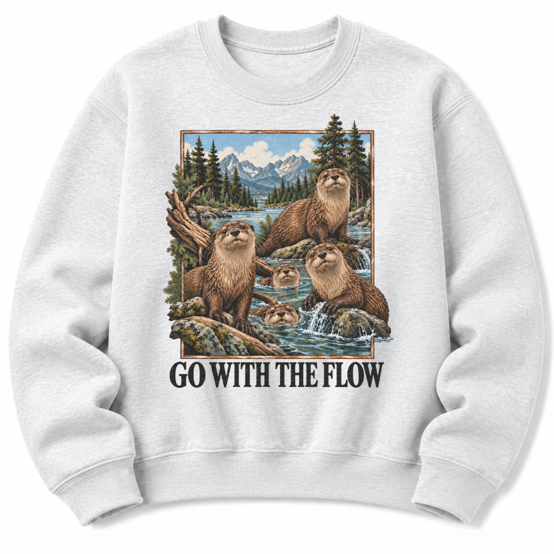 Go with the Flow  Sweatshirt