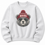 Mass Bear  Beanie Sweatshirt
