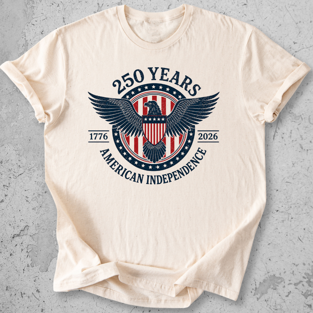 USA Emblem Patriotic  T-shirt