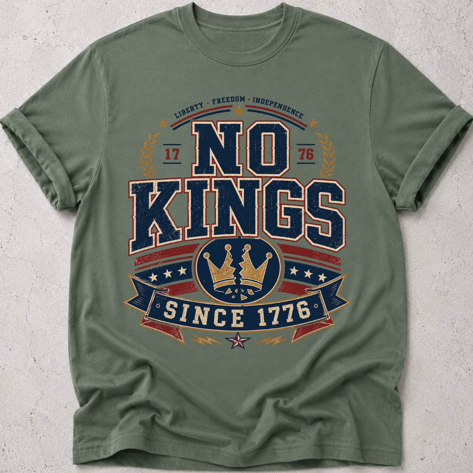 No Kings Varsity T-shirt