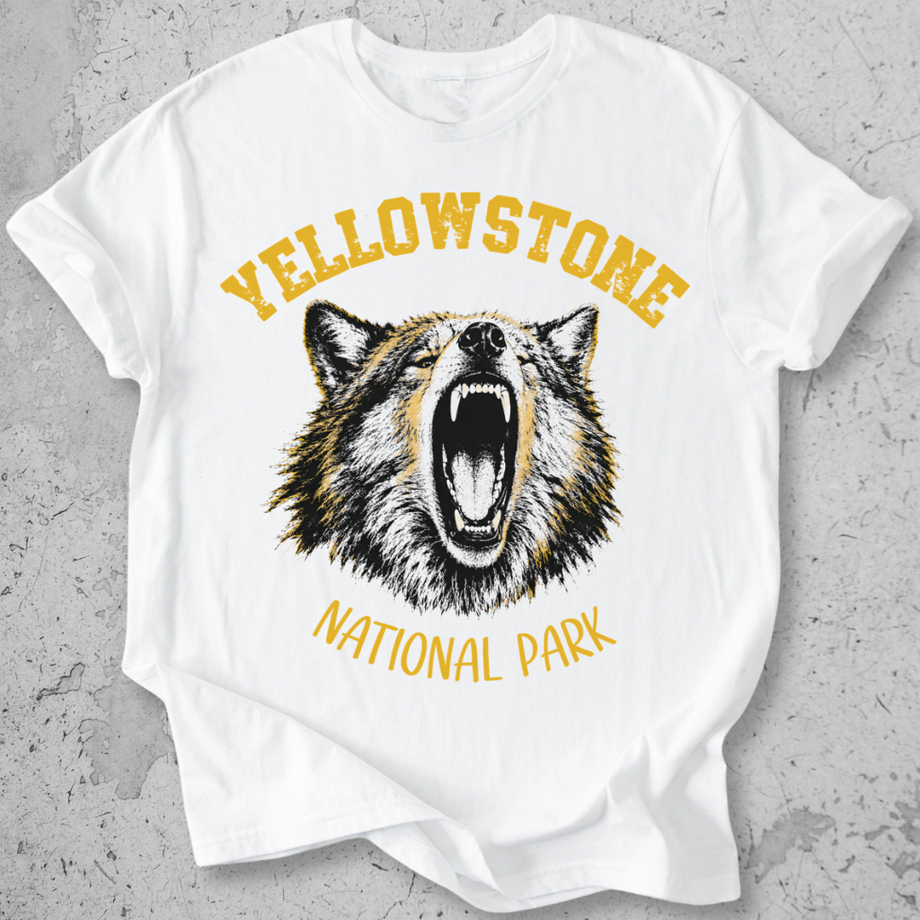 Yellowstone Wolf  T-Shirt