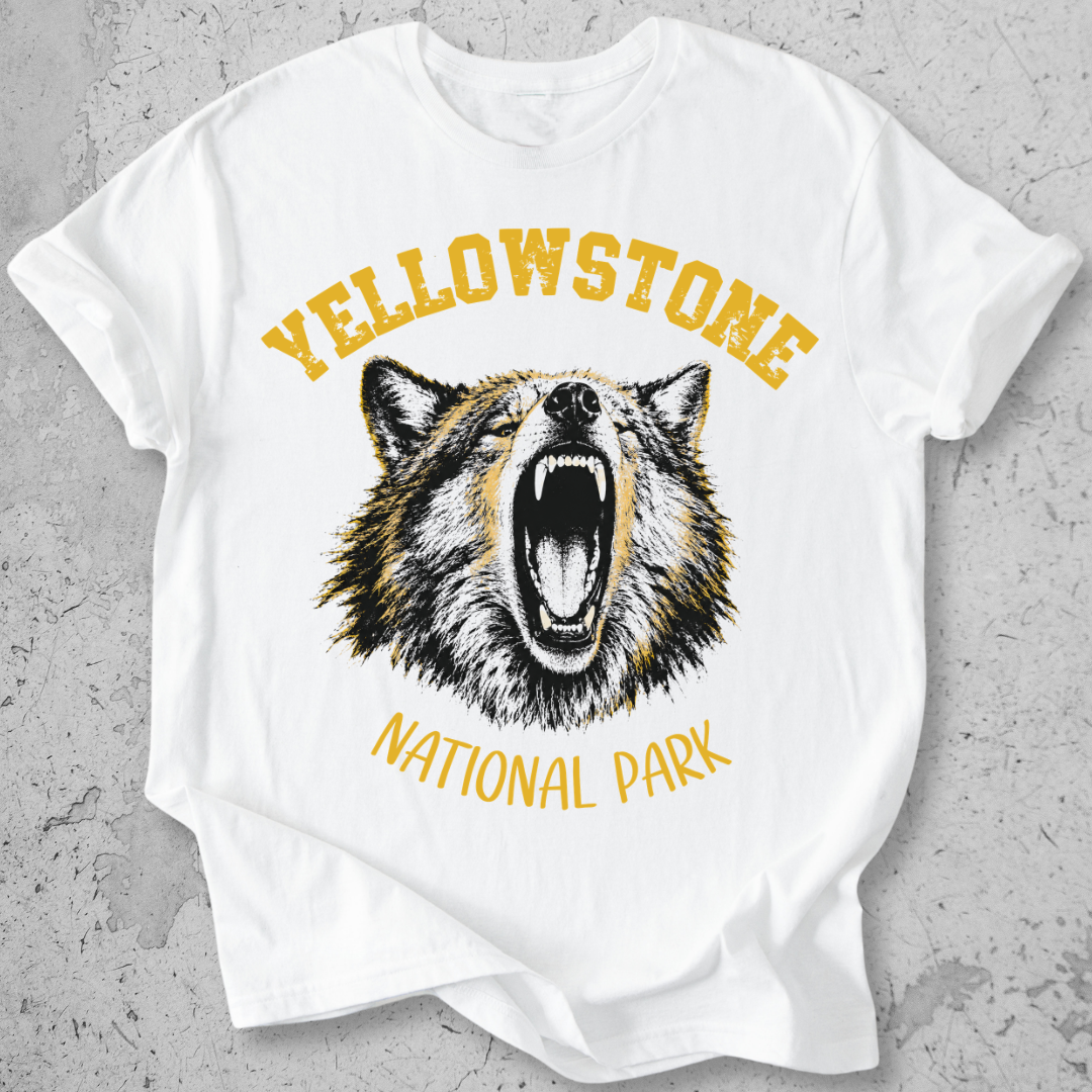 Yellowstone Wolf  T-Shirt