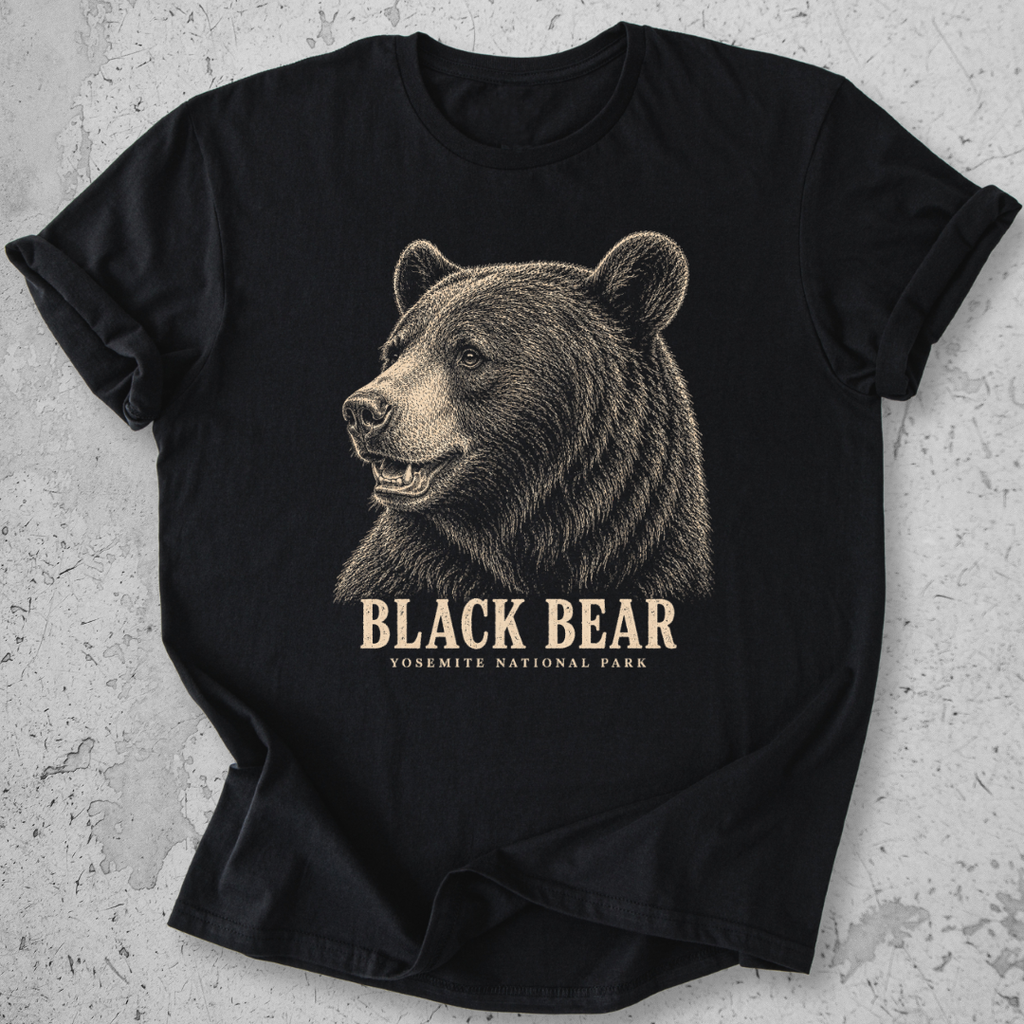 Black Bear  T-Shirt