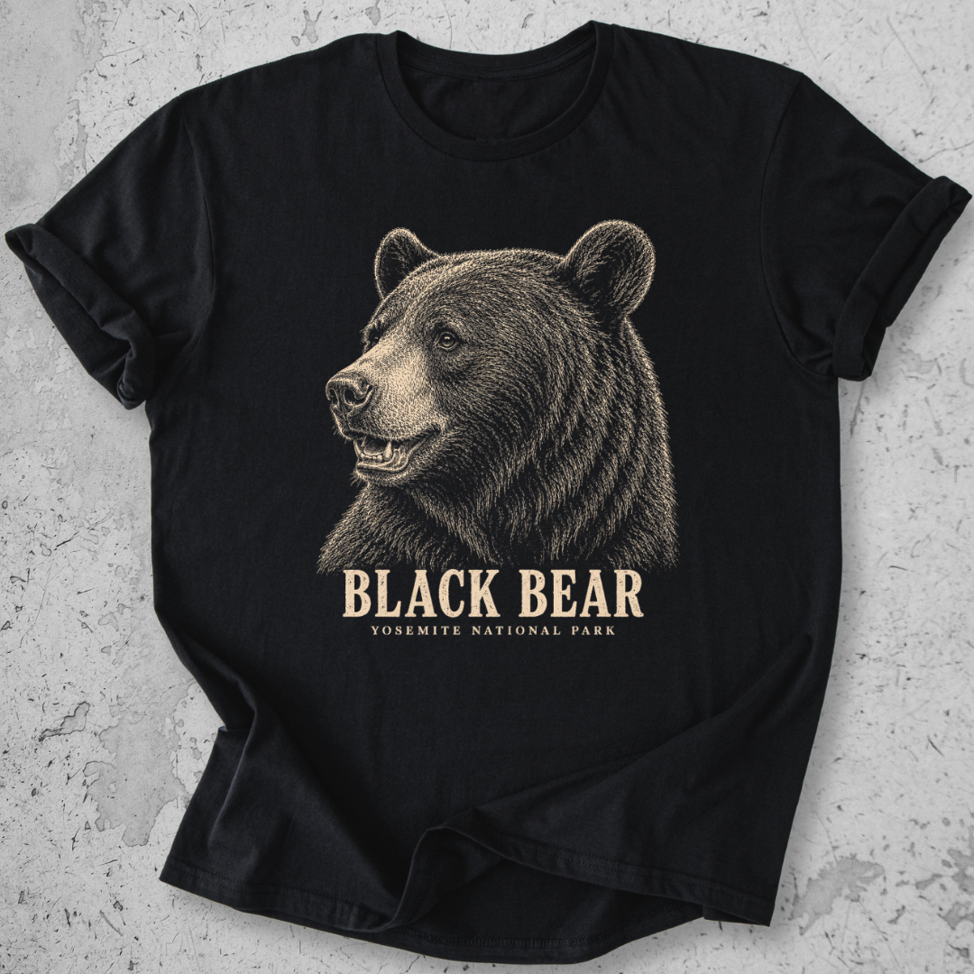 Black Bear  T-Shirt