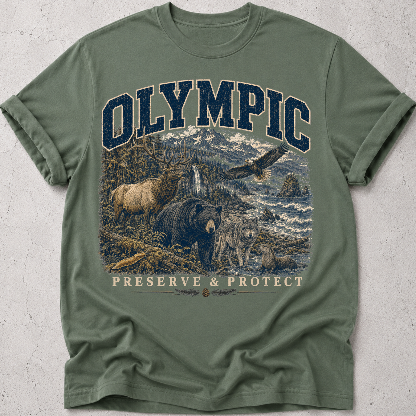 Olympic  Preserve & Protect  T-Shirt