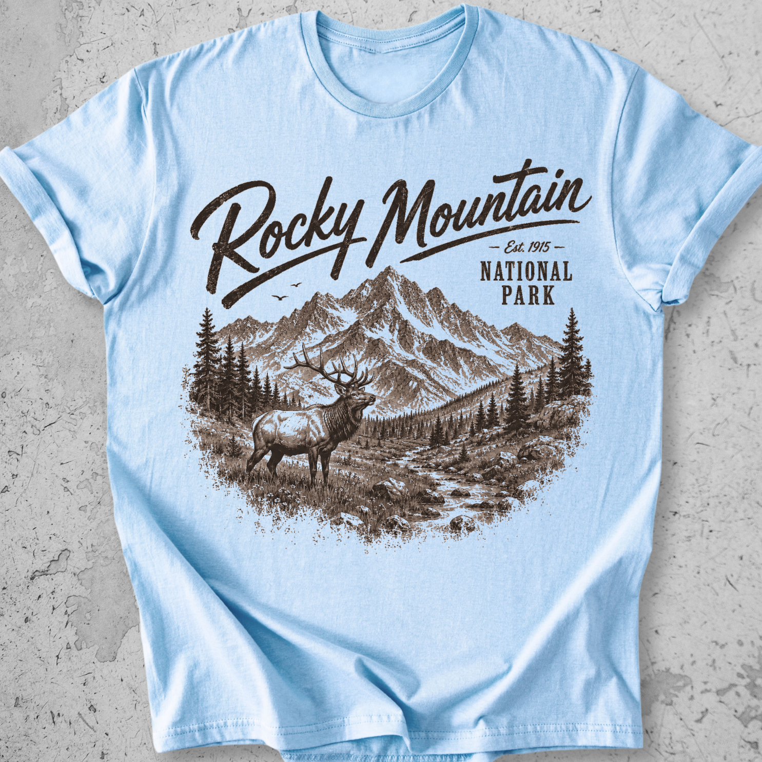 Rocky Mountain  Vintage  T-Shirt