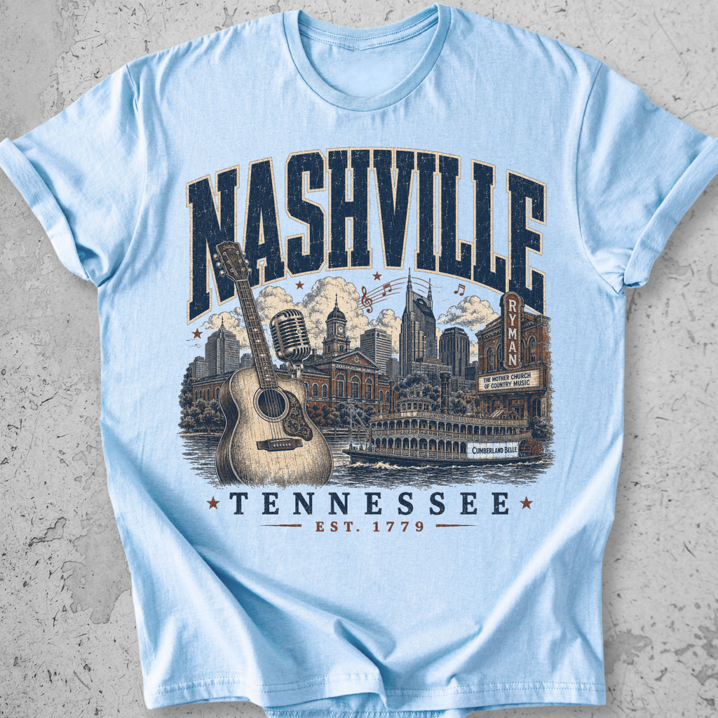 Nashville Cityscape  T-Shirt